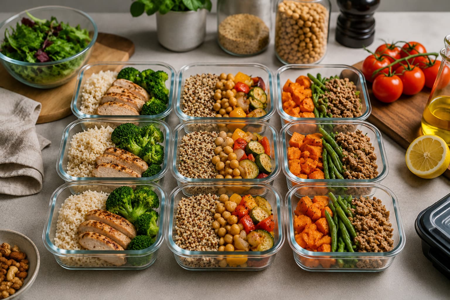 Weekly Meal Plan for People Who Work Out 3–4 Times a Week (Real Example)